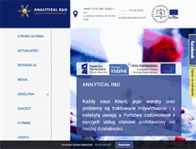Tablet Screenshot of analytical.pl